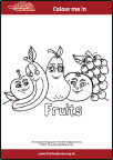 Food Crew-colour-in-fruits